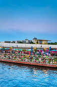 Strandbar Capital Beach am Regierungsviertel, Mitte, Berlin, Deutschland