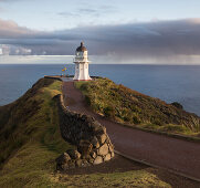 Lighthouse, Cape Reinga, Aupouri Peninsula, North Island, New Zealand, Oceania