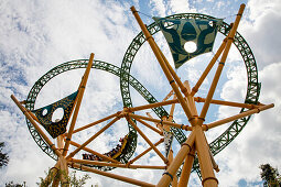 Cheetah Hunt Achterbahn im Busch Gardens Tampa Bay Freizeitpark, Tampa, Florida, USA