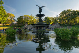 Cherry Hill Fountain, Central Park, Manhatten, New York City, New York, USA