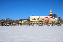 Castle of Hoeglwoerth, Upper Bavaria, Bavaria, Germany