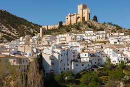 Castillo de Velez-Blanco, Castillo de los Fajardos, castle, 16th. century, Renaissance, Velez-Blanco, pueblo blanco, white village, Almeria province, Andalucia, Spain, Europe