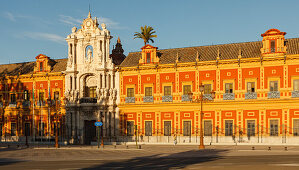 Palacio de San Telmo, former marine school, 18th. century, Seville, Andalucia, Spain, Europe