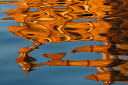 water reflection, Plaza de Espana, Parque de Maria Luisa, Iberoamerican Exhibition 1929, Seville, Andalucia, Spain, Europe