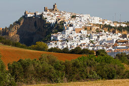 Arcos de la Frontera, pueblo blanco, weißes Dorf, Provinz Cadiz, Andalusien, Spanien, Europa