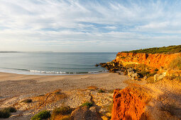 Cala del Aceite, Bucht und Strand bei Conil de la Frontera, Costa de la Luz, Provinz Cadiz, Andalusien, Spanien, Europa