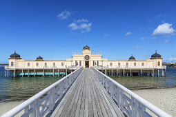 Kaltbadehaus Kallbadhus in Varberg, Halland, Südschweden, Schweden, Skandinavien, Nordeuropa, Europa