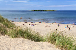 Strand von Tylösand, Halmstad, Halland, Südschweden, Schweden, Skandinavien, Nordeuropa, Europa