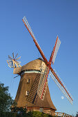 Windmill Handorfer Mühle in Handorf, Lower Saxony, Northern Germany, Germany, Europe