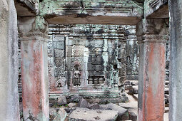 Inside Preah Khan temple, Angkor Wat, Sieam Reap, Cambodia