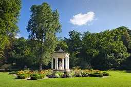 Musentetempel, Schlosspark Tiefurt, Weimar, Thuringia, Germany