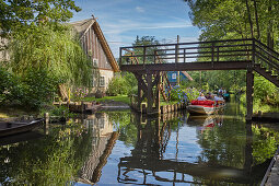 Kahnfahrten in Lehde in Spreewald, Brandenburg, Germany