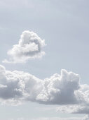 Wolken über Hamburg, Deutschland, Europa