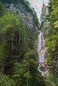 Wasserfall, Slap Martuljek, Gozd Martuljek, Kranjska Gora, Gorenjska, Oberkrain, Nationalpark Triglav, Julische Alpen, Slowenien