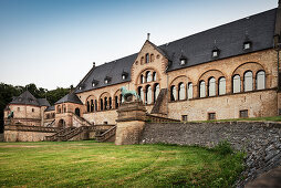 UNESCO World Heritage historic old town of Goslar, royal palace, Harz mountains, Lower Saxony, Germany