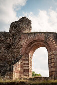 UNESCO Welterbe Trier, römische Kaisertherme, Trier, Rheinland-Pfalz, Deutschland