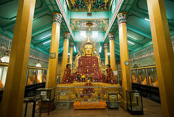 Buddhist temple Theindawgyi Paya in Myeik in Myanmar
