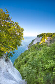 Blick vom Königsstuhl, Stubbenkammer, Nationalpark Jasmund, Rügen, Mecklenburg-Vorpommern, Deutschland