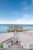 Sellin Pier, Sellin, Ruegen Island, Mecklenburg-Western Pomerania, Germany