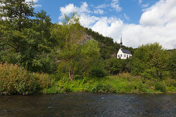 Wallfahrtskapelle Maria Geburt bei Pützfeld, Ahrsteig, Ahr, Rheinland-Pfalz, Deutschland