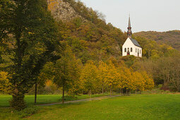 Wallfahrtskapelle Maria Geburt bei Pützfeld, Ahrsteig, Ahr, Rheinland-Pfalz, Deutschland