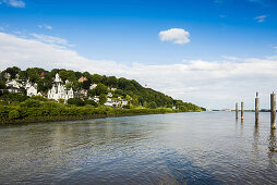 Stadtteil Blankenese an der Elbe, Hamburg, Deutschland