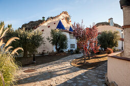 Houses, Cuevas, la Granja, Guadix, Andalusia, Spain, Europe