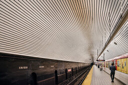 New Yorker U-Bahn Station in der 5th Avenue, Untergrund, Manhattan, New York City, Vereinigte Staaten von Amerika, USA, Nordamerika