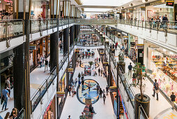 Alexa  shopping center, interieur, Berlin