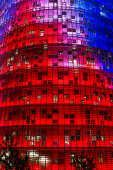 Torre Agbar by Jean Nouvel, Barcelona, Catalunia, Spain, | editorial use only