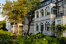 Baederarchitektur, Binz, Rügen, Ostseeküste, Mecklenburg-Western Pomerania, Germany