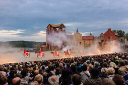 Stoertebeker Festival in Ralswiek, Rügen, Baltic Sea Coast, Mecklenburg-Vorpommern, Germany