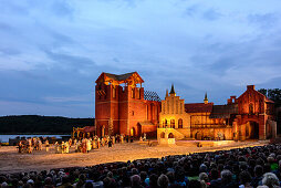 Stoertebeker Festspiele in Ralswiek, Rügen, Ostseeküste, Mecklenburg-Vorpommern, Deutschland