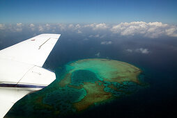 Flug von Cairns über das Great Barrier Reef nach Lizard Island, Lizard Island, Queensland, Australien