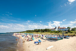 Beach, Zinnowitz, Usedom island, Mecklenburg-Western Pomerania, Germany