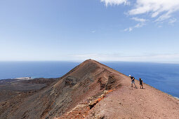 Volcan de Teneguia, Vulkankrater, UNESCO Biosphärenreservat,  La Palma, Kanarische Inseln, Spanien, Europa