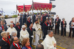 procession, Corpus Christi, Feast of Corpus Christi, Villa de Mazo, UNESCO Biosphere Reserve, La Palma, Canary Islands, Spain, Europe