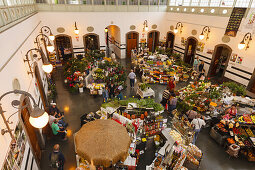 Mercado, Markthalle, Santa Cruz de La Palma, Hauptstadt der Insel, UNESCO Biosphärenreservat, La Palma, Kanarische Inseln, Spanien, Europa