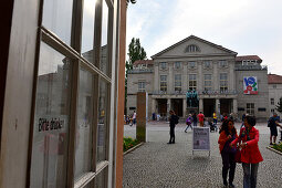 am Theaterplatz, Weimar, Thüringen, Deutschland