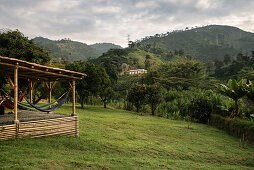 Hacienda Venecia bei Manizales, UNESCO Welterbe Kaffee Dreieck (Zona Cafatera), Departmento Caldas, Kolumbien, Südamerika