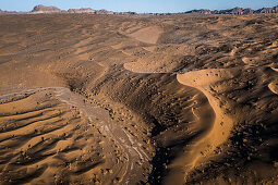 Sanddünen in Mesr in der Wüste Kavir, Iran, Asien