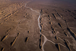 Kalout in Dasht-e Lut desert, Iran, Asia