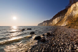 Kreidefelsen, Nationalpark Jasmund, Rügen, Ostsee, Mecklenburg-Vorpommern, Deutschland