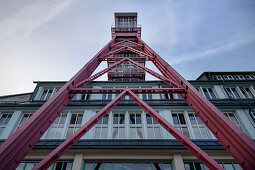 Förrderturm am Arno-Lippmann Schacht, UNESCO World Heritage Montanregion Erzgebirge, Altenberg-Zinnwald, Saxony