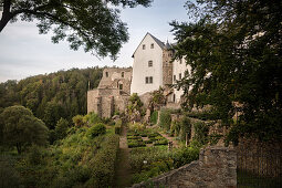 Castle Lauenstein, UNESCO World Heritage Montanregion Erzgebirge, Lauenstein, Saxony