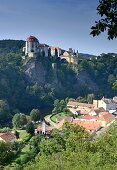 Burg von Frain an der Thaya, (Vranov), Mähren, Tschechien