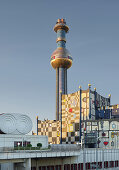 District heating Spittelau, 9th district Alsergrund, Vienna, Austria