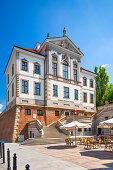 Ostrogski-Palast, Herrenhaus im Stadtzentrum mit Frederic Chopin Museum und das Nationalinstitut, Warschau, Polen, Europa