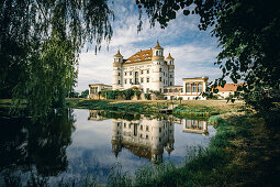 Wojanow Palace - the most beautiful object in the Valley of Palaces and Gardens, Lower Silesian Voivodeship in Poland, Europe