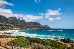Camps Bay Beach in Cape Town, South Africa, Africa